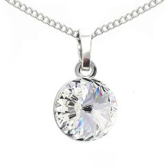 Elis 8mm подвеска с кристаллами Swarovski