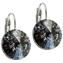 Elis 14 mm серьги с австрийскими кристаллами