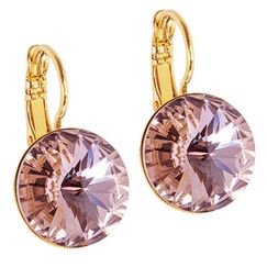 Elis 14 mm серьги с австрийскими кристаллами