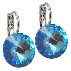 Elis 14 mm серьги с австрийскими кристаллами