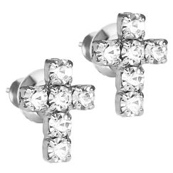Moreti Пусеты с кристаллами Swarovski