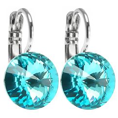 Elis 10 mm серьги с австрийскими кристаллами