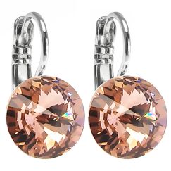 Elis 10 mm серьги с австрийскими кристаллами