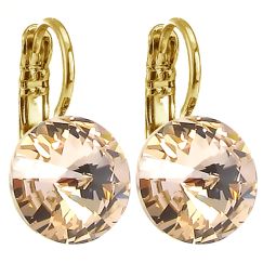 Elis 10 mm серьги с австрийскими кристаллами