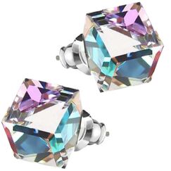 Keri 6 mm Пусеты с австрийскими кристаллами