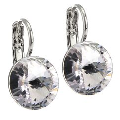Elis 12 mm серьги с австрийскими кристаллами