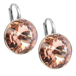 Elis Silver 12mm серьги с австрийскими кристаллами