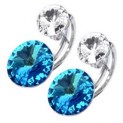 Laiza серьги 14mm с кристаллами Swarovski
