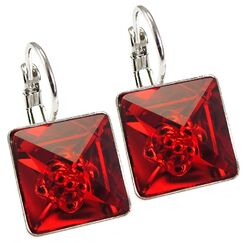 Fanda серьги с кристаллами Swarovski
