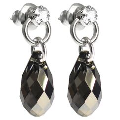 Rita 13 mm серьги с австрийскими кристаллами