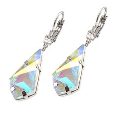 Fani 18mm серьги с австрийскими кристаллами