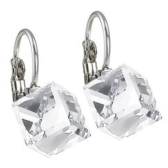 Kuba серьги 8 mm с австрийскими кристаллами