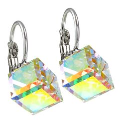 Kuba серьги 8 mm с австрийскими кристаллами