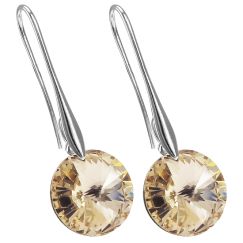 Elina 14 mm серьги с кристаллами Swarovski