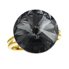 Elis 14mm кольцо с австрийскими кристаллами