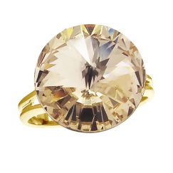 Elis 14mm кольцо с австрийскими кристаллами