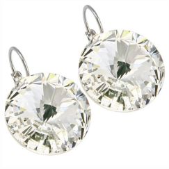 Elis 18 mm серьги с австрийскими кристаллами