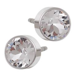 Alegra 4mm пусеты с кристаллами Swarovski
