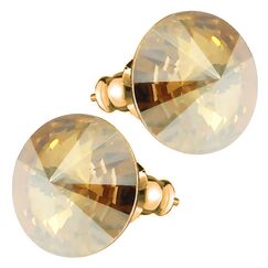 Пусеты Elis 10mm с кристаллами Swarovski