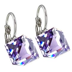 Kuba серьги 8mm с кристаллами Swarovski