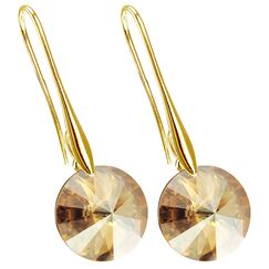Elina 14 mm серьги с кристаллами Swarovski