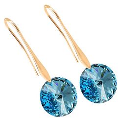 Elina 14 mm серьги с кристаллами Swarovski