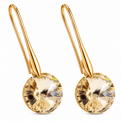 Elina 14 mm серьги с кристаллами Swarovski