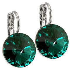 Elis 14 mm серьги с австрийскими кристаллами