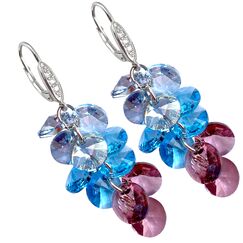 Seliya серьги с кристаллами Swarovski