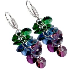 Seliya серьги с кристаллами Swarovski