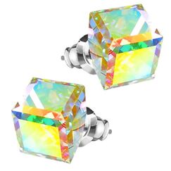 Keri 6 mm Пусеты с австрийскими кристаллами