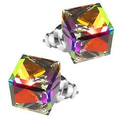 Keri 6 mm Пусеты с австрийскими кристаллами