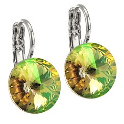 Elis 12 mm серьги с австрийскими кристаллами