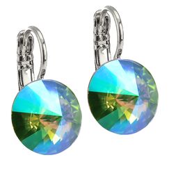 Elis 12 mm серьги с австрийскими кристаллами