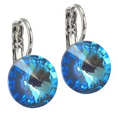Elis 12 mm серьги с австрийскими кристаллами