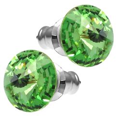 Пусеты Elis 8mm с кристаллами Swarovski