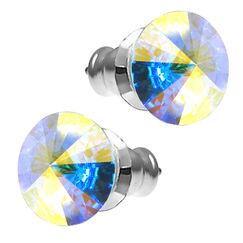 Пусеты Elis 6mm с австрийскими кристаллами