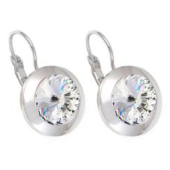 DANTE 10mm серьги с кристаллами Swarovski