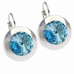 DANTE 10mm серьги с кристаллами Swarovski