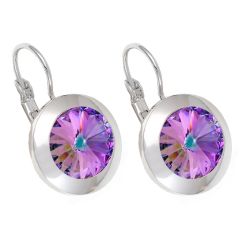 DANTE 10mm серьги с кристаллами Swarovski