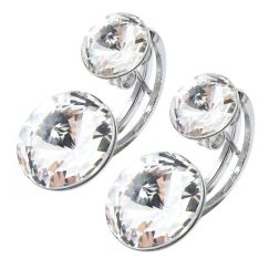 Laiza серьги 14mm с кристаллами Swarovski