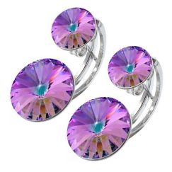 Laiza серьги 14mm с кристаллами Swarovski