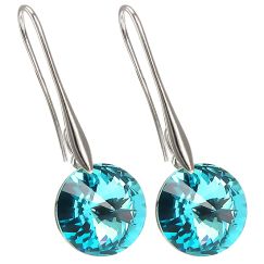 Elina 14 mm серьги с австрийскими кристаллами