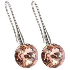 Elina 14 mm серьги с австрийскими кристаллами