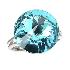 Elis 14mm кольцо с австрийскими кристаллами