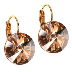 Elis 14 mm серьги с австрийскими кристаллами
