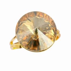 Elis 14mm кольцо с австрийскими кристаллами