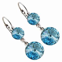Janine серьги с кристаллами Swarovski