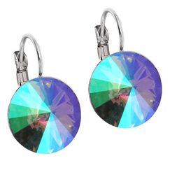 Elis 14 mm серьги с австрийскими кристаллами