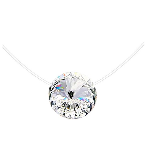 Loreta 8mm подвеска с австрийскими кристаллами, изображение 2